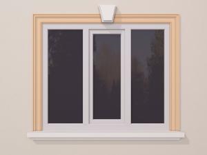 Ancadramente - Ancadrament fereastra exterior FP125 130x36mm lungime 2m
