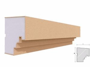 Solbanc fereastra exterior FP201 120x105mm lungime 2m [1]