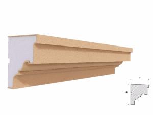 Solbanc fereastra exterior FP207 100x90mm lungime 2m [1]