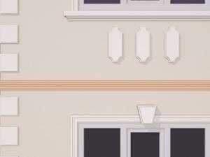 Brauri decorative - Brau decorativ exterior FP305 135x60mm lungime 2m