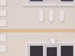 Brauri decorative - Brau decorativ exterior FP309 120x35mm lungime 2m