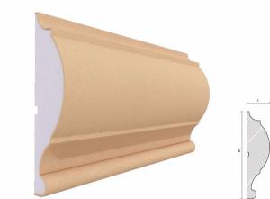 Brau decorativ exterior FP310 250x70mm lungime 2m [1]
