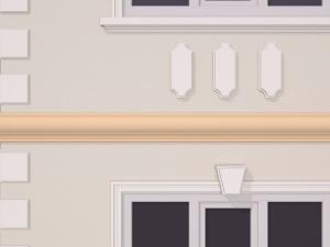 Brauri decorative - Brau decorativ exterior FP310 250x70mm lungime 2m