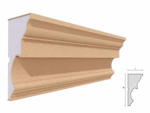 Cornisa decorativa fatada FP412 160x80mm lungime 2m [1]