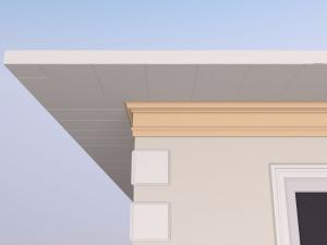 Cornise decorative - Cornisa decorativa fatada FP413 250x85mm lungime 2 m