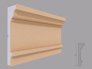 Cornisa decorativa fatada FP420 260x67mm lungime 2m [2]