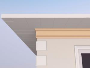 Cornise decorative - Cornisa decorativa fatada FP420 260x67mm lungime 2m