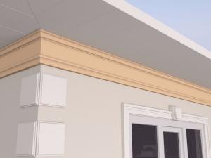 Cornisa decorativa fatada FP420 260x67mm lungime 2m [1]