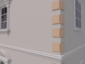 Coltare decorative - Coltar decorativ FPCL01 H250xL250xG30mm