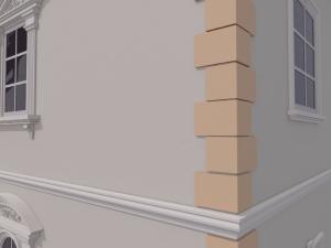 Coltare decorative - Coltar decorativ FPCL05 H250xL350xl250xG30mm