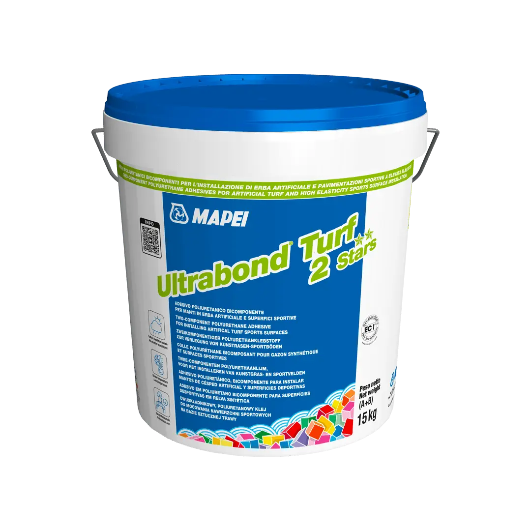 Adezivi si etansanti - Adeziv gazon artificial Mapei Ultrabond Turf 2 Stars verde 15 kg