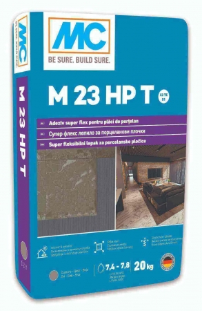 Adeziv gresie si faianta - Adeziv gresie faianta flexibil premium placi mari M 23 HP T 20 kg