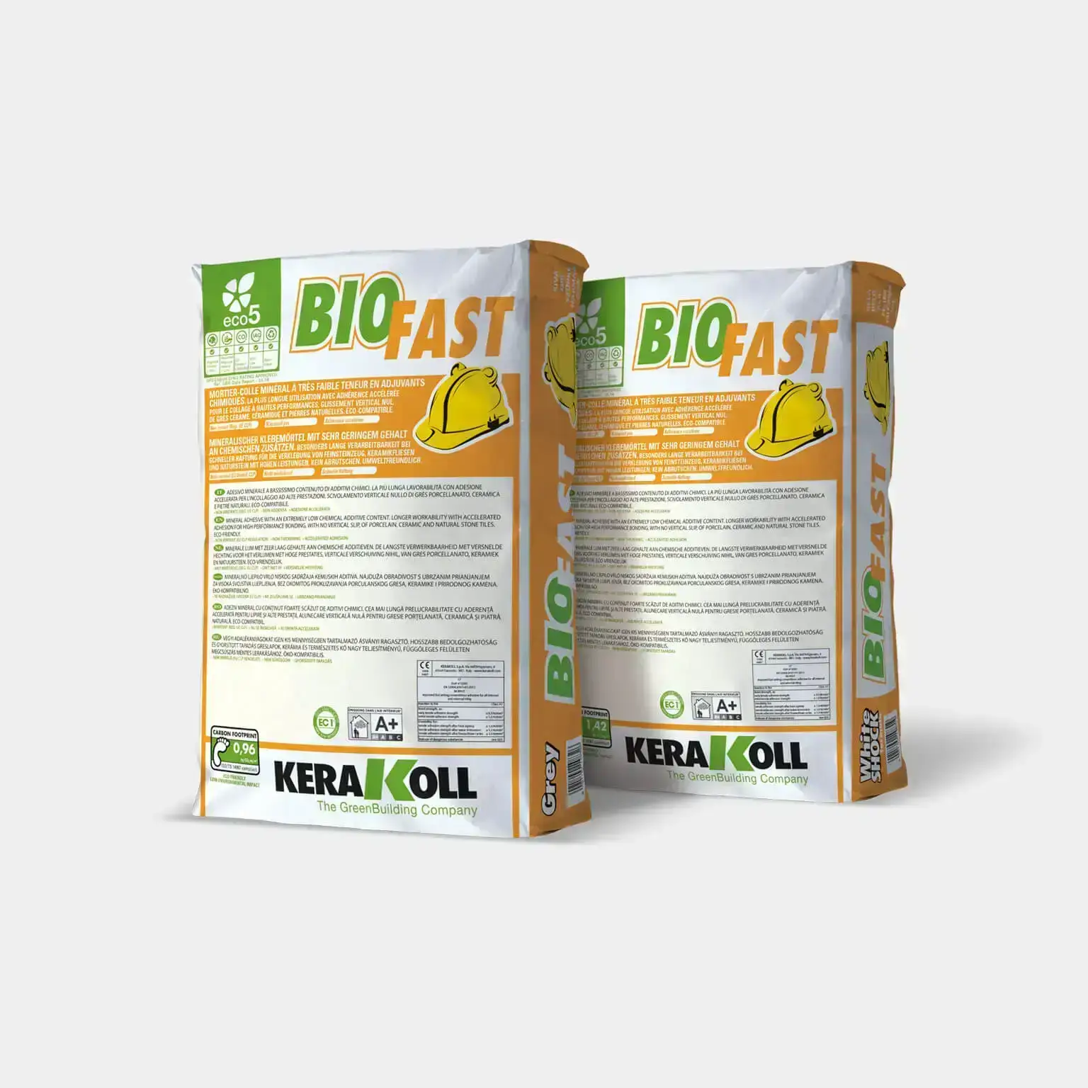 Adeziv gresie si faianta - Adeziv gresie faianta rapid Kerakoll Biofast 25 kg
