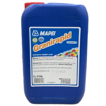 Adeziv gresie si faianta - Adeziv gresie si faianta flexibil Mapei Granirapid parte B 5.5 kg