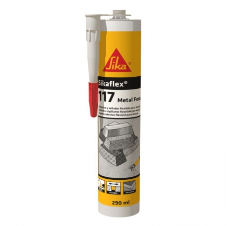 Etansare acoperis - Sigilant pentru acoperisuri metalice Sikaflex 117 Metal Force 290 ml