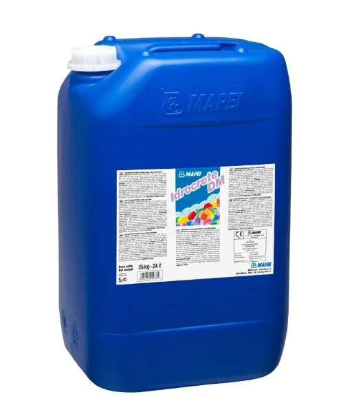 Hidroizolatii terasa si balcon - Aditiv impermeabilizare betoane Mapei Idrocrete DM 25 kg