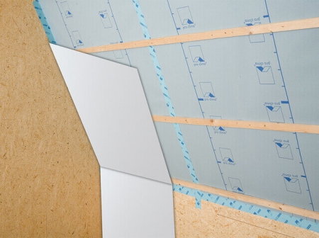 Banda adeziva de hartie pentru bariere vapori Pro Clima Uni Tape 30 m x 60 mm [1]