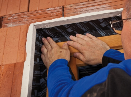 Banda adeziva etansare ferestre si usi la exterior Pro Clima Contega Solido Exo 30 m [4]