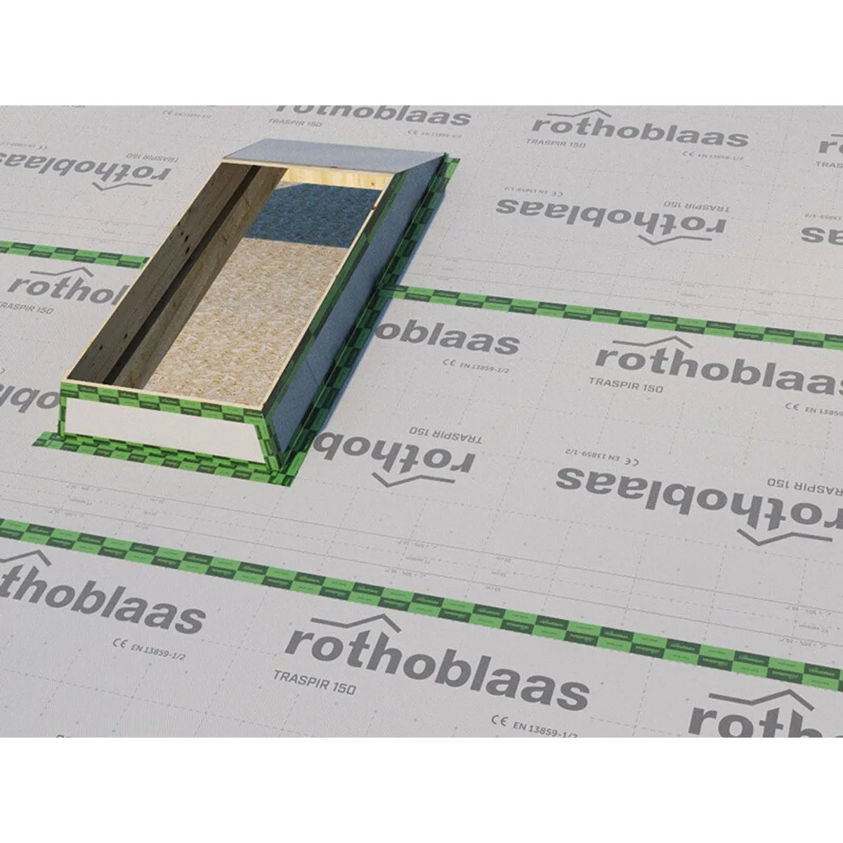 Banda adeziva Rothoblaas Easy Band 60 mm x 50 m [2]