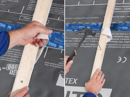 Banda etansare cuie si suruburi Pro Clima Tescon Naideck 20 m x 50 mm [3]