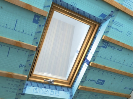 Bariera de vapori din hartie pentru pereti tavane pardoseli Pro Clima DB+ 52.5 mp [3]