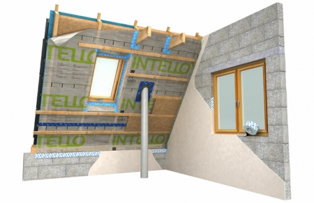 Bariera de vapori inteligenta certificata case pasive Pro Clima Intello Plus [3]