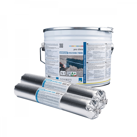 Termoizolatii - Bariera de vapori lichida cu fibre Pro Clima Aerosana Visconn Fibre