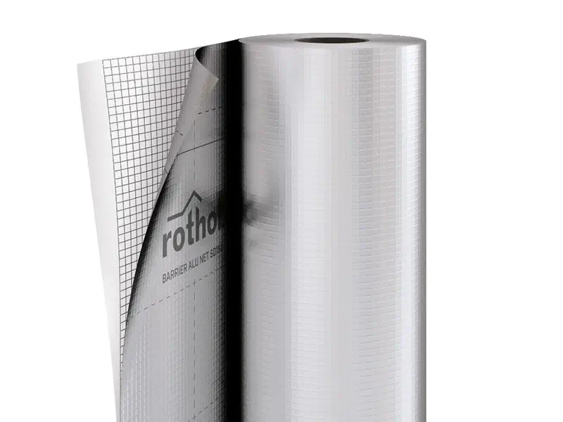 Termoizolatii - Bariera de vapori Rothoblaas Barrier Alu Net Sd 150 rola 75 mp
