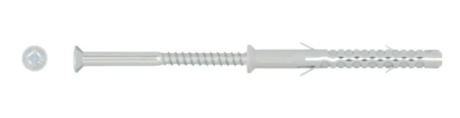 Feronerie - Diblu cadre camasa lunga cap cruce Koelner diametru 8 mm 50 buc