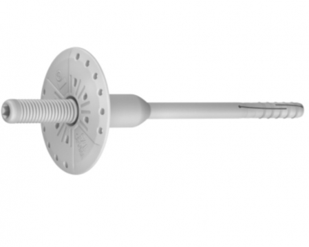 Feronerie - Diblu termosistem 8 mm cui metalic infiletare cap plastic Rawlplug R-TFIX 8S