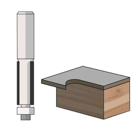 Feronerie - Freza dreapta Famag Widia diametru 12.7 mm adancime 25.4mm OAL70 mm