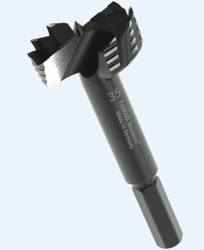 Scule pentru lemn - Freza lemn Famag Bormax cu canale laterale