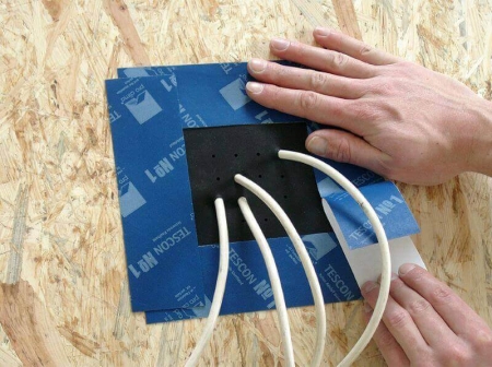 Garnitura adeziva etansare cabluri 16 strapungeri Pro Clima Kaflex multi [3]