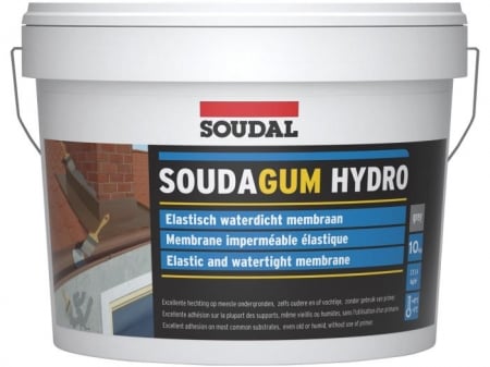 Hidroizolatii terasa si balcon - Hidroizolatie lichida gri deschis Soudal Soudagum Hydro