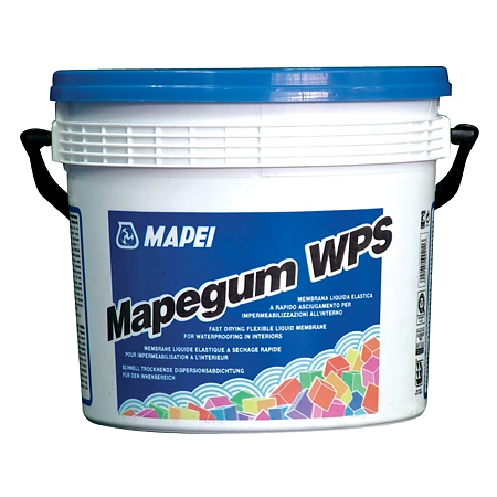 Hidroizolatii bai - Hidroizolatie pensulabila bai Mapei Mapegum WPS