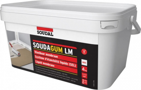 Hidroizolatii bai - Hidroizolatie pensulabila pentru bai Soudal Soudagum LM