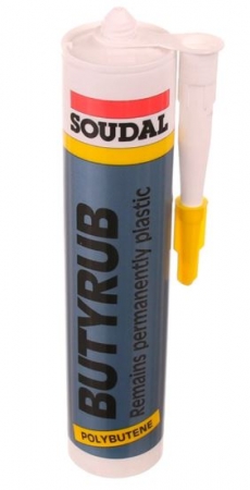 Etansanti si adezivi - Mastic butilic Soudal Butyrub alb 300 ml