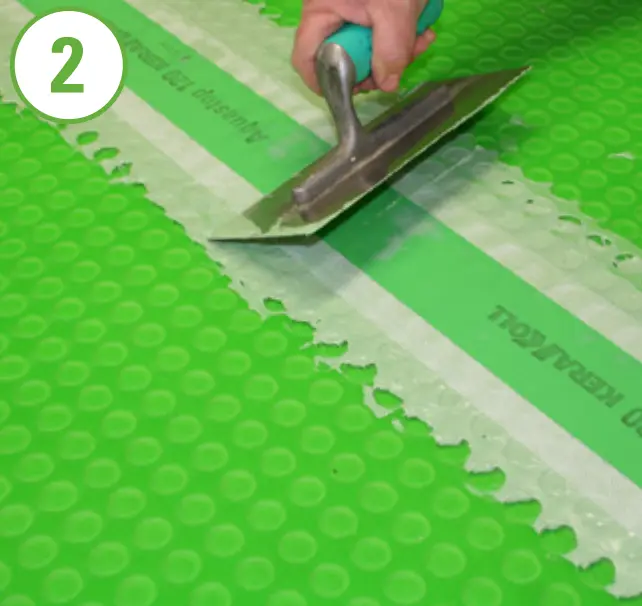 Mebrana hidroizolatie si anti-fisuri Kerakoll Aquastop Green 23 mp [4]