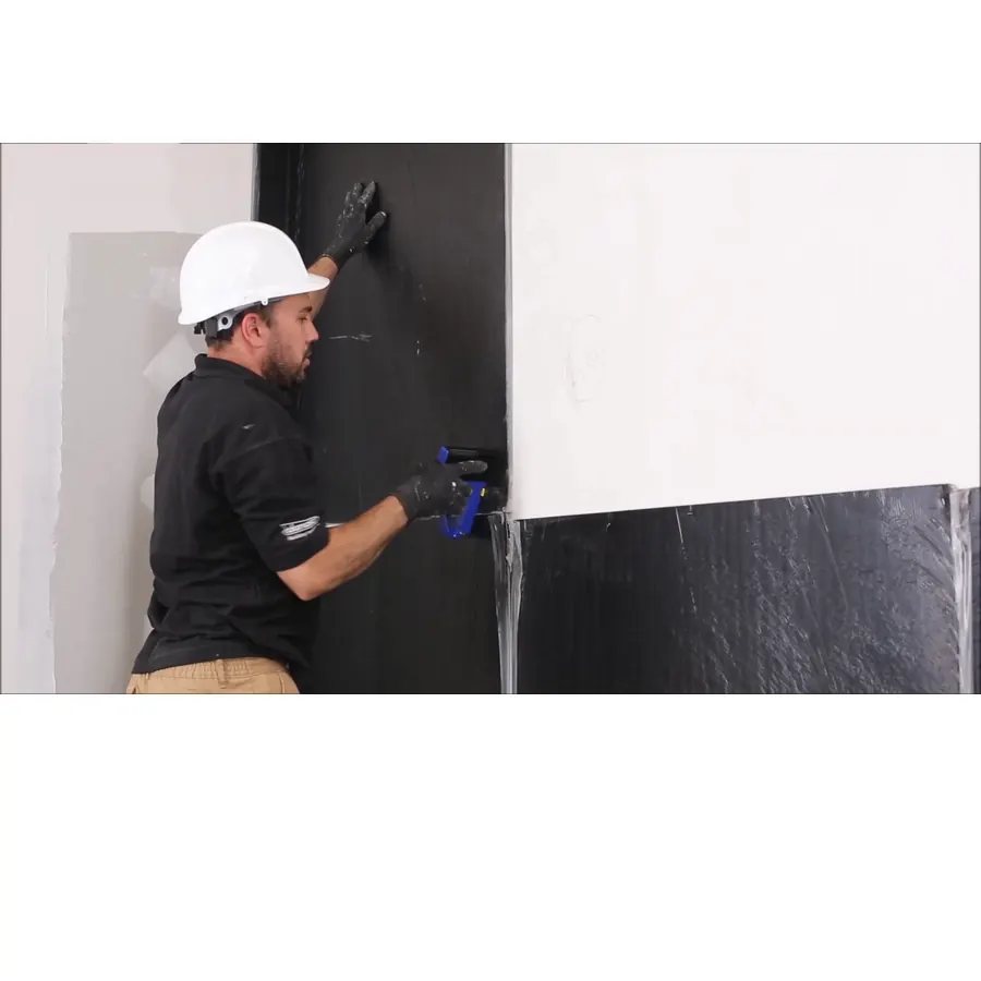 Membrana izolare fonica pereti si pardoseli Danosa Acustidan 16 mm pasla / 4 mm bitum 6 mp [4]