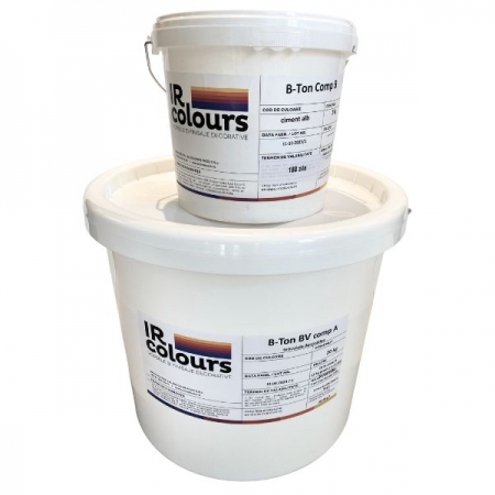 Microciment IR Colours B-Ton Alb BV kit A+B 11 kg [1]