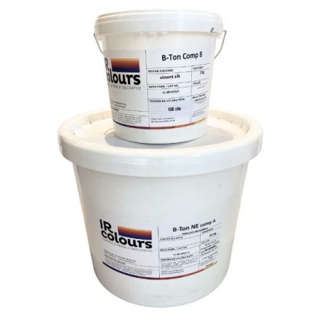 Microciment IR Colours B-Ton Gri NE kit A+B 22 kg [1]