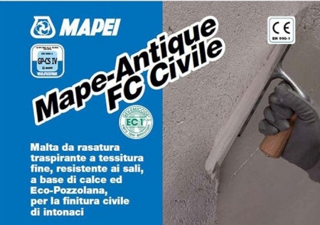 Mortar fin permeabil Mapei Mape Antique FC Civile 25 kg [1]