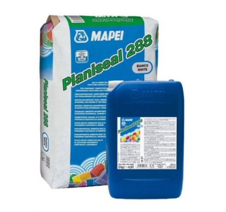 Hidroizolatii terasa si balcon - Hidroizolatie semiflexibila Mapei Planiseal 288 25 kg
