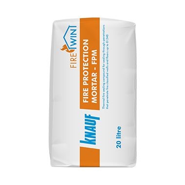 Protectie la foc - Mortar pe baza de ipsos pentru etansare la foc Knauf FPM Mortar 20 l