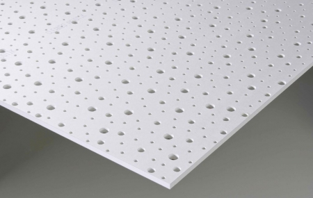 Placi si accesorii gips carton - Placa perforata fonoabsorbanta 12.5 mm Knauf Cleaneo Akustik cant UFF