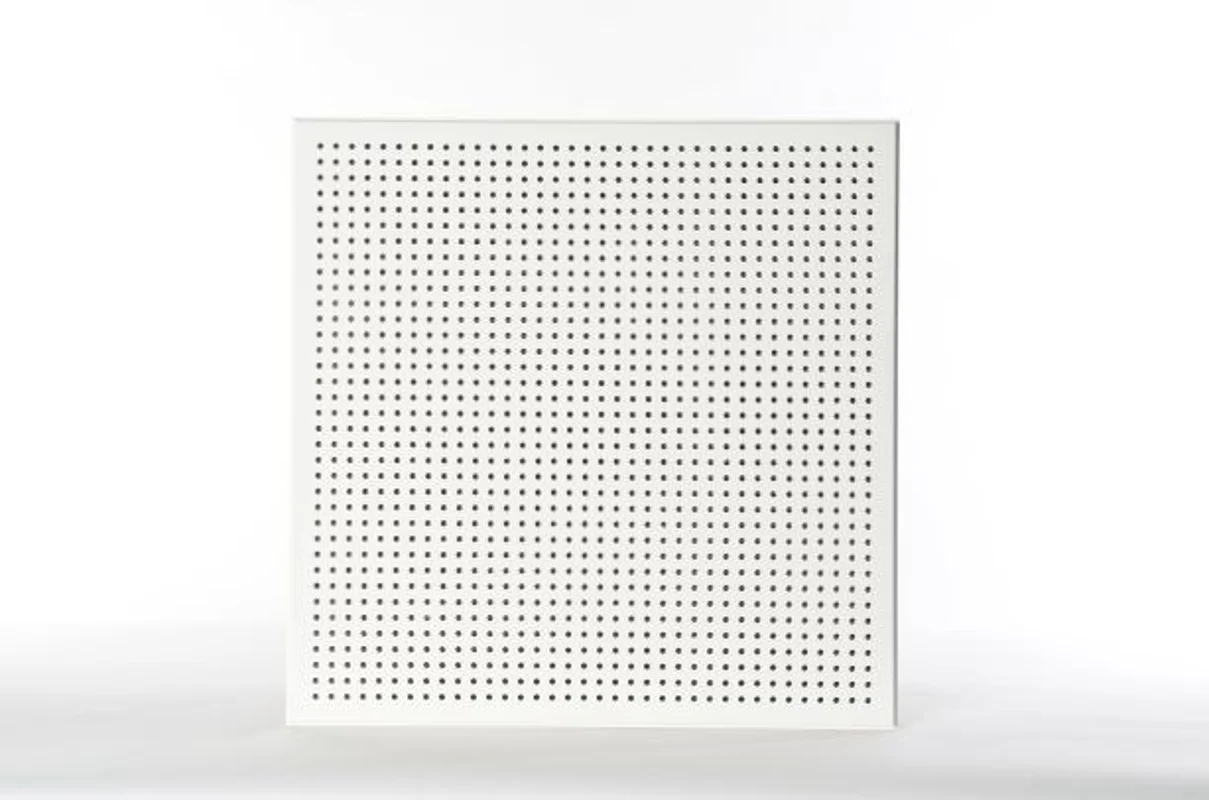 Tavane casetate - Placa tavan casetat Knauf Danoline Belgravia Globe cant E T24 12.5 mm perforatii rotunde