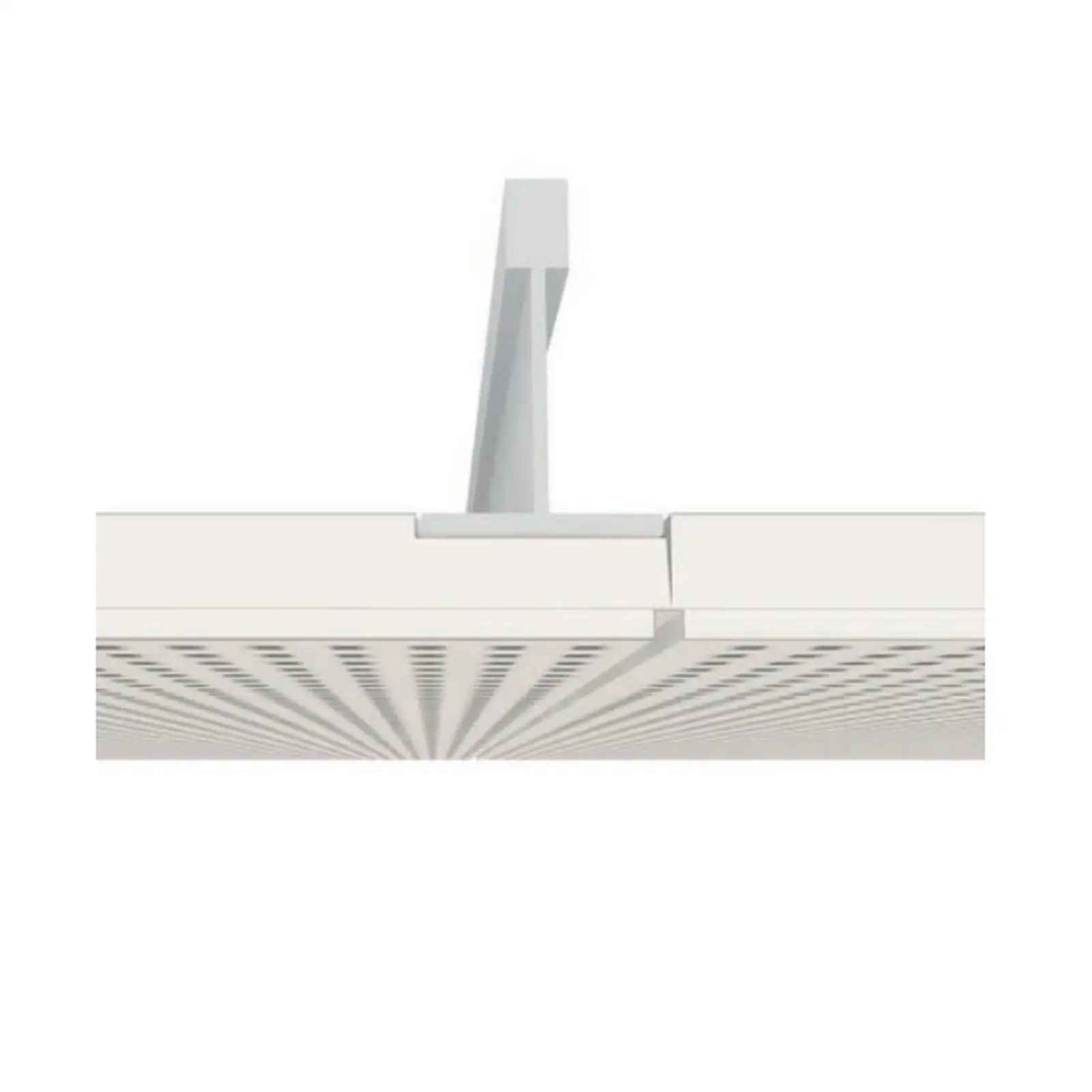 Tavane casetate - Placa tavan casetat Knauf Danoline Contur Unity 3 cant D 600 x 600 x 12.5 mm perforatii fine