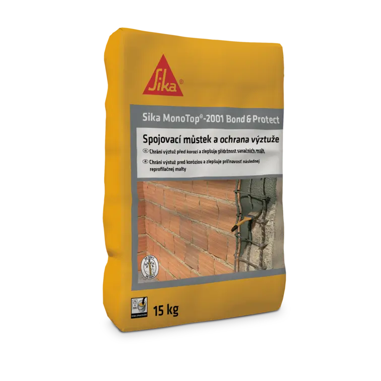 Mortare - Protectie anticoroziva si punte de aderenta Sika MonoTop 2001 Bond & Protect 15 kg
