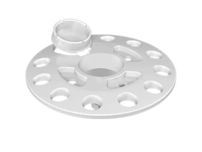 Feronerie - Flansa cu capac Koelner KC 60 mm pentru fixari pe lemn si otel 200 buc