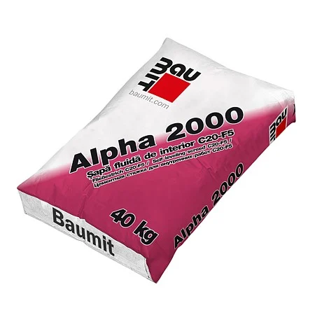 Sape - Sapa autonivelanta ipsos incalzire pardoseala Baumit Alpha 2000 40 kg/sac